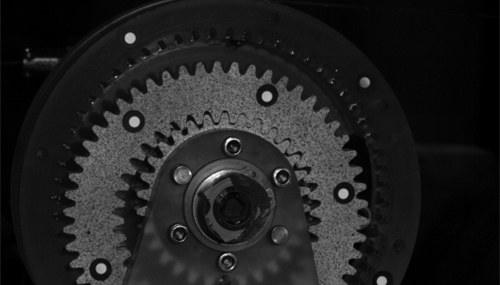 DIC技术用于齿轮啮合变形测量