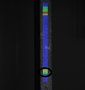 材料拉伸裂缝宽度位移应变云图.jpg 材料拉伸裂缝宽度位移应变云图.jpg