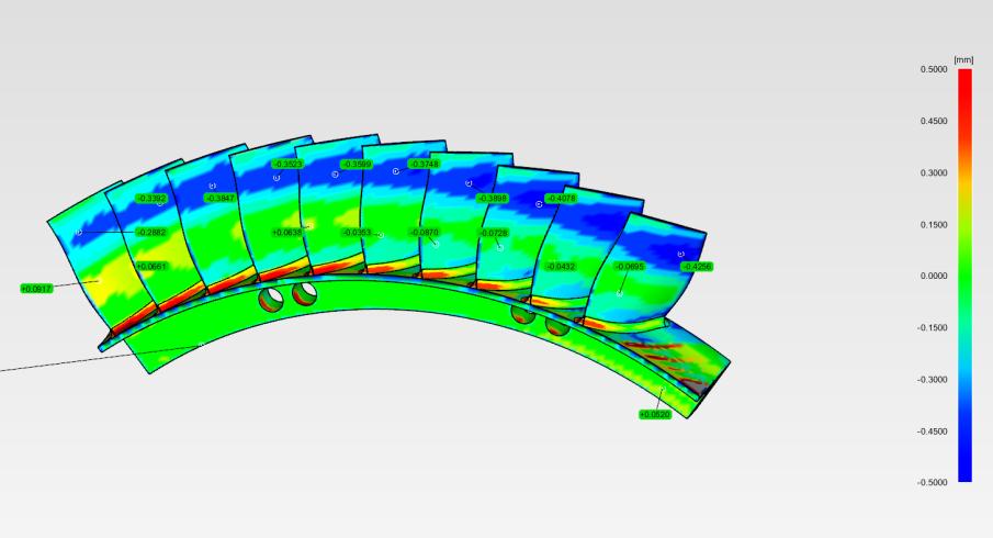 涡轮叶片偏差检测色谱图-蓝光三维扫描仪.jpg 涡轮叶片偏差检测色谱图-蓝光三维扫描仪.jpg