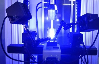 数字图像相关DIC技术用于准静态拉伸实验，获取本构模型