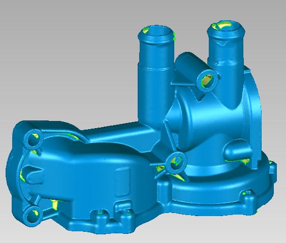 高精度蓝光3d扫描仪用于泵的逆向三维建模.jpg 高精度蓝光3d扫描仪用于泵的逆向三维建模.jpg