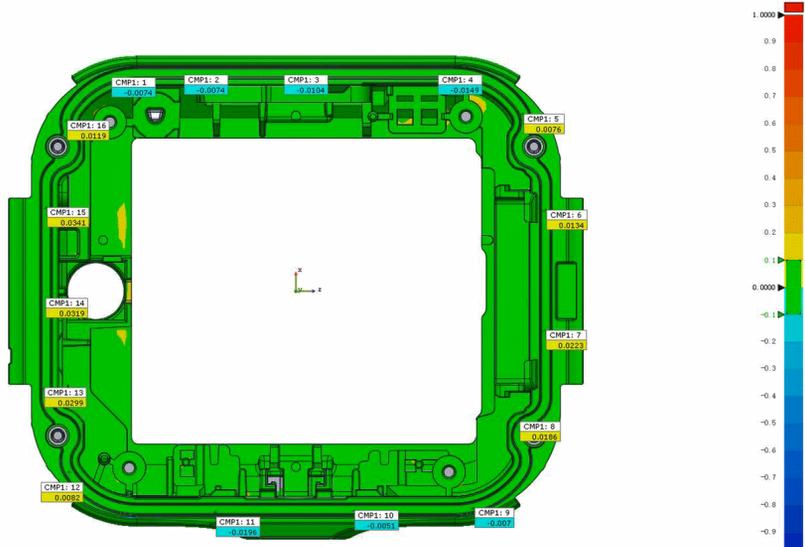 蓝光三维扫描仪用于智能手表中框注塑件三维检测.jpg 蓝光三维扫描仪用于智能手表中框注塑件三维检测.jpg
