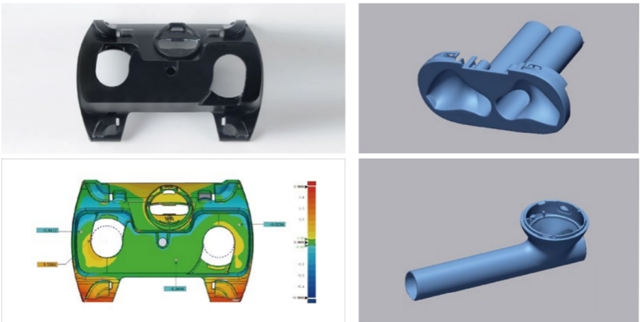 蓝光三维扫描仪用于蓝牙耳机注塑件三维检测.jpg 蓝光三维扫描仪用于蓝牙耳机注塑件三维检测.jpg