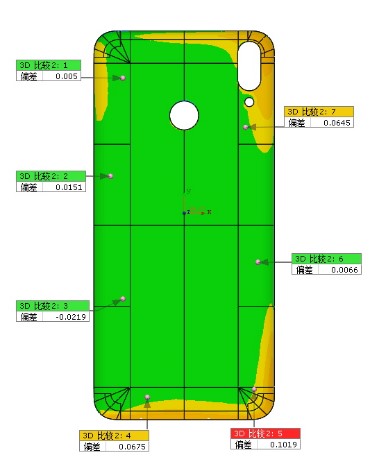 XTOM小幅面蓝光三维扫描仪用于手机后盖板注塑件3D全尺寸检测.jpg XTOM小幅面蓝光三维扫描仪用于手机后盖板注塑件3D全尺寸检测.jpg