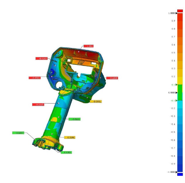 XTOM小幅面蓝光三维扫描仪用于游戏机手柄注塑件几何公差检测.jpg XTOM小幅面蓝光三维扫描仪用于游戏机手柄注塑件几何公差检测.jpg