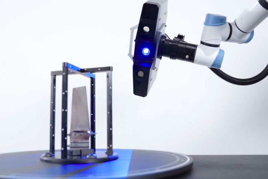 自动化蓝光三维扫描检测系统用于叶片锻铸件尺寸检测.jpg 自动化蓝光三维扫描检测系统用于叶片锻铸件尺寸检测.jpg